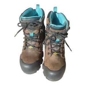 NWOB!! Georgia Boot, Ergo-Fit, Steel Toed Boots, size 6